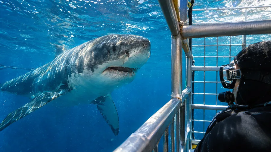 Great White Shark Cage Diving in Cape Town