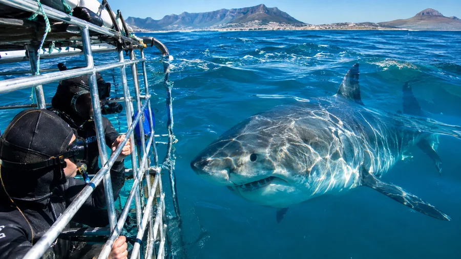 Shark Diving in Cape Town South Africa